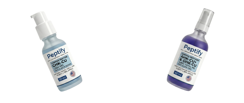 Face Serum y Hair Serum Peptify GHK-CU